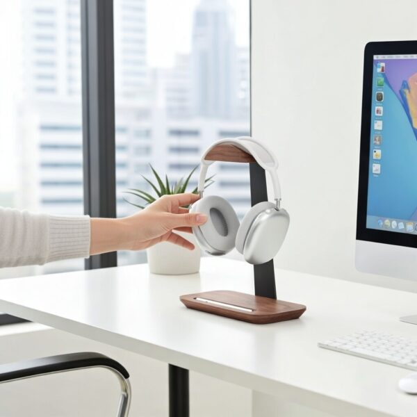 Koptelefoon standaard bureau